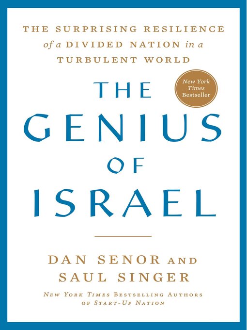 Title details for The Genius of Israel by Dan Senor - Available
